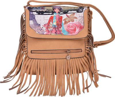 

Aquila Women Casual Multicolor PU Sling Bag