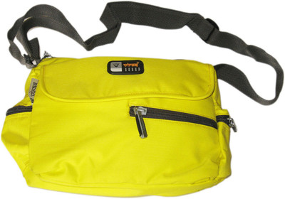 

Viras Women Casual Yellow PU Sling Bag