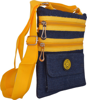 

Arisha kreation Co Women Casual Blue Denim Sling Bag
