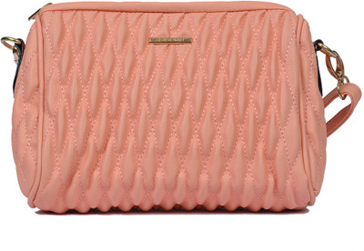 

Diana Korr Women Casual Pink PU Sling Bag