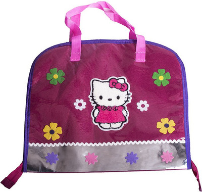 

Lill Pumpkins Girls Casual Pink Felt Messenger Bag