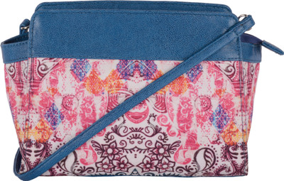 

Kanvas Katha Women Casual Multicolor Canvas Sling Bag