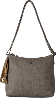 

Baggit Women Casual Beige PU Sling Bag