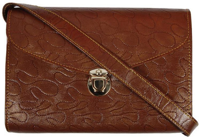 

Borse Women Casual Brown PU Sling Bag