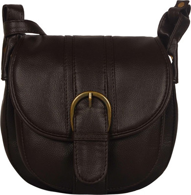 

Bagsy Malone Women Formal Brown PU Sling Bag