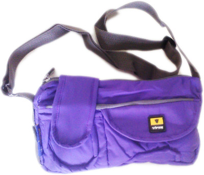 

Viras Girls Casual Purple PU Sling Bag