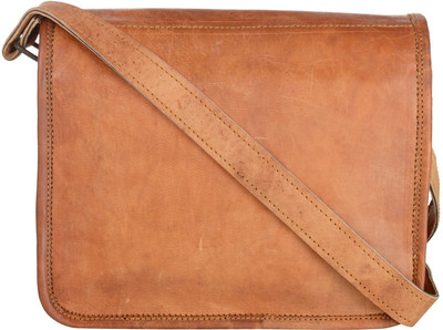

Ramraj Men & Women Brown Genuine Leather Messenger Bag