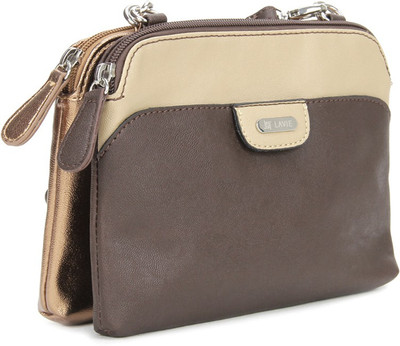 

Lavie Women Casual Beige, Gold, Brown Sling Bag, Beige;brown;gold