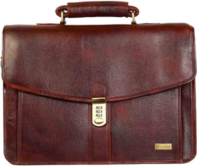 

Scharf Men & Women Casual Brown Genuine Leather Messenger Bag