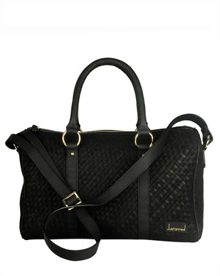 

Justanned Women Casual Black Genuine Leather Satchel