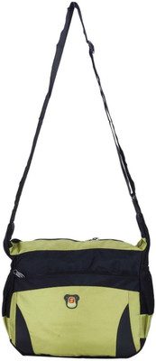 

Sensor Boys Casual Green Nylon Shoulder Bag