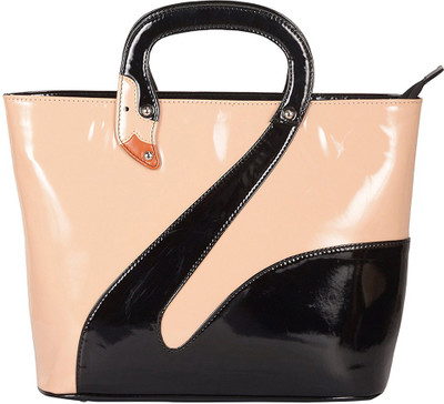 

Global Impex Women Casual Beige, Black PU Shoulder Bag