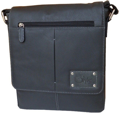

Style 98 Women Casual Black Genuine Leather Sling Bag