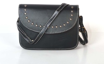 

Bags Craze Women Formal Black PU Sling Bag