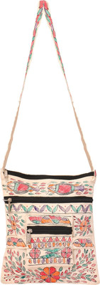 

iMithila Women Casual Multicolor Cotton Sling Bag