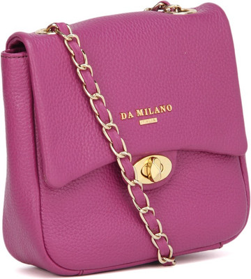 

Da Milano Women Casual Purple Sling Bag