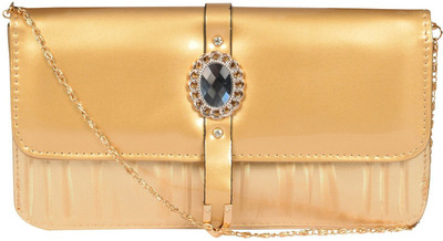 

Nxt Gen Girls Gold Leatherette Sling Bag