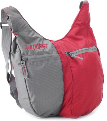 

Wildcraft Men & Women Casual Grey, Red Nylon Sling Bag