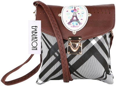 

Emblazon Women Casual Multicolor PU Sling Bag