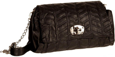 

The Vatican Women Casual Black PU Sling Bag