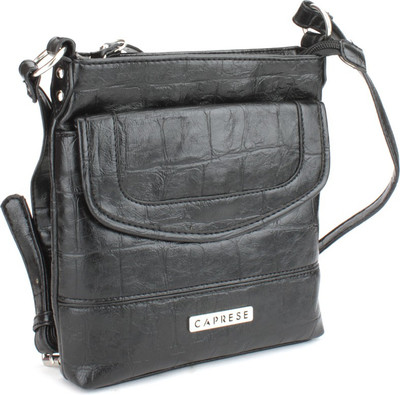 

Caprese Women Casual Black Shoulder Bag