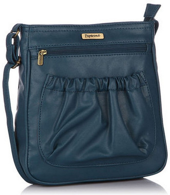 

Peperone Women Casual Blue PU Sling Bag