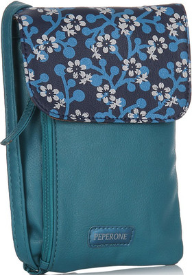

Peperone Women Casual Blue PU Sling Bag