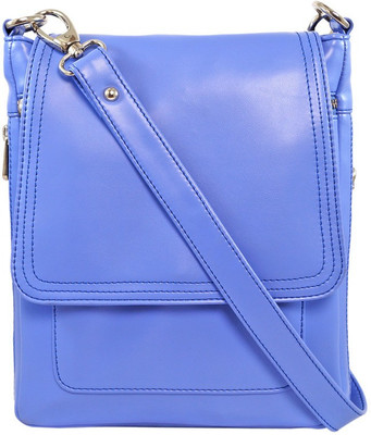 

Flying Berry Women Casual Blue PU Sling Bag