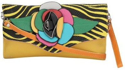 

Liza Women Casual Multicolor PU Sling Bag