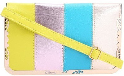 

Ambience Women Casual Multicolor PU Sling Bag