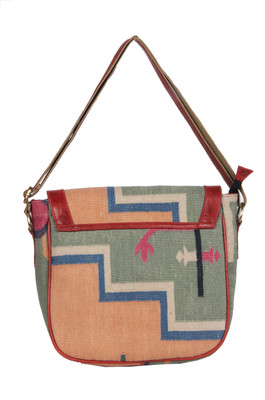 

Jaipur Textiles Hub Women Multicolor Jute Sling Bag