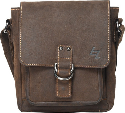 

Leather Zentrum Boys Casual Brown Genuine Leather Sling Bag