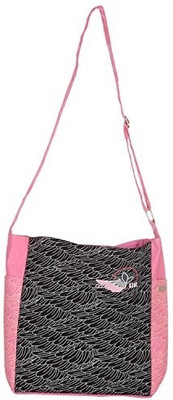 

Kohl Women Casual Black Canvas Sling Bag