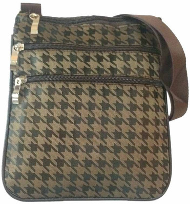 

Amafhh Girls Casual Gold Canvas Sling Bag