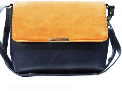 

Madame Exclusive Girls Casual Blue Leatherette Sling Bag