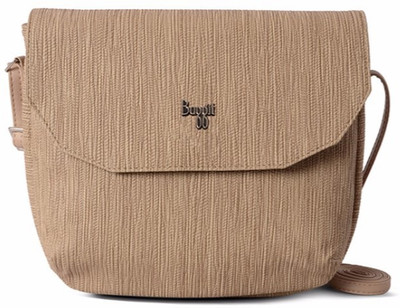 

Baggit Women Casual Beige PU Sling Bag