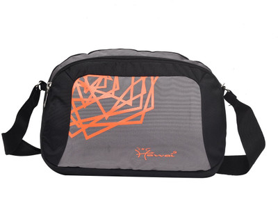 Hawai Men Casual Black, Grey Polyester Sling Bag