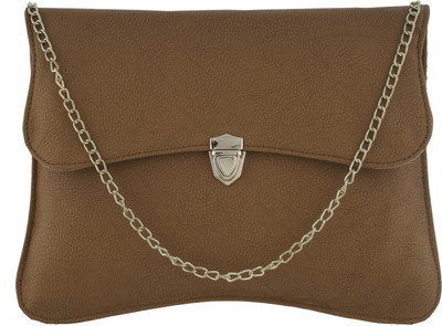 

Fantosy Women Casual Tan PU Sling Bag