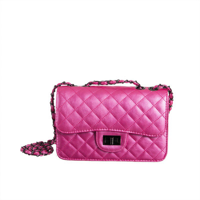 

Peaubella Women Evening/Party Pink PU Sling Bag