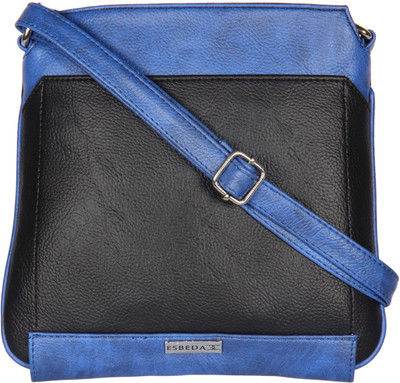 

Esbeda Women Casual Black Leatherette Sling Bag