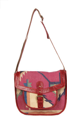 

Jaipur Textiles Hub Women Multicolor Jute Sling Bag
