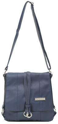 

Lino Perros Women Casual Blue PU Sling Bag