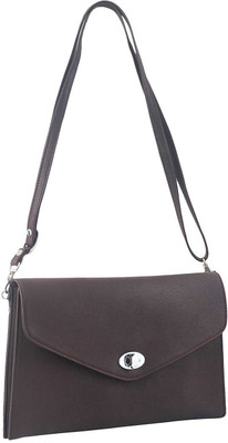 

Metro Girls Casual Brown PU Sling Bag
