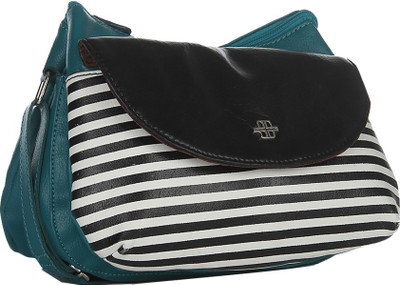 

Peperone Women Casual Blue PU Sling Bag