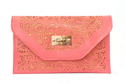 

Cathriem Women Casual Pink PU Sling Bag
