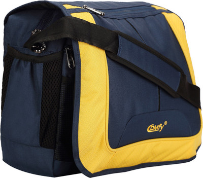

Comfy Men & Women Casual Blue Polyester Sling Bag