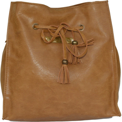 

Crunchy Fashion Women Brown PU Sling Bag