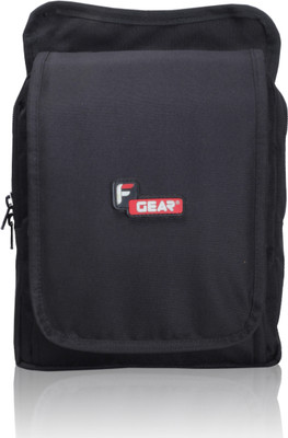 

F Gear Men Casual Black Polyester Sling Bag