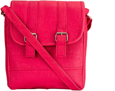 

Stylezone Women Casual Pink PU Sling Bag