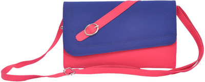 

Memu Women Casual Multicolor PU Sling Bag